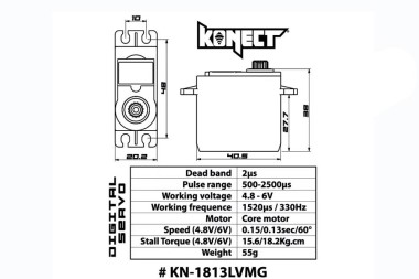 konect servo KN1813