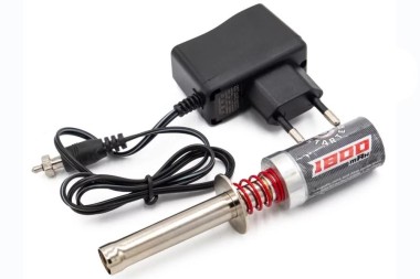 Hobbytech - Kit chauffe bougie et chargeur