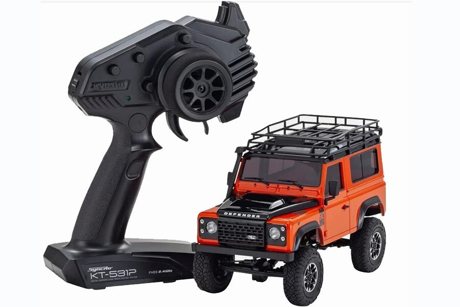 Miniz 4*4 1/18e Defender orange