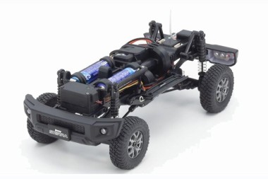 Kyosho -Mini Z 4*4 Land-Rover Defender 90 Adventure  (KT531P), - Orange/Noir - 32531MO