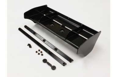 Kyosho - Aileron en nylon pour MP9 et MP10 - noir (1)